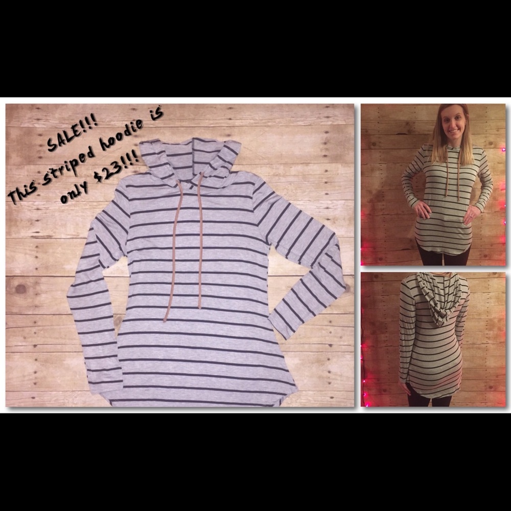 Striped Hoodie
